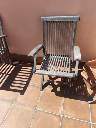 Sillas de teca para jardín