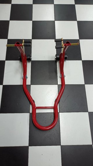 Caballetes Moto Rojo