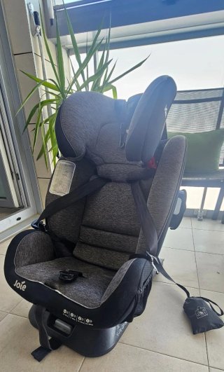 Silla coche Joie 0-18kg isofix, color gris