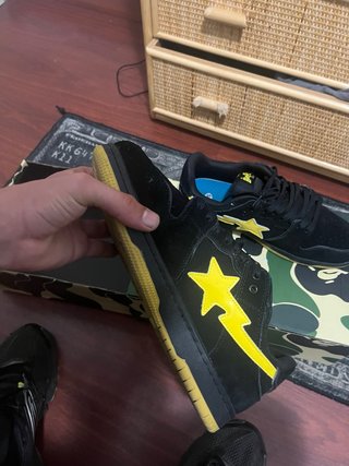 Caja A BATHING APE Camuflaje Beige/Verde