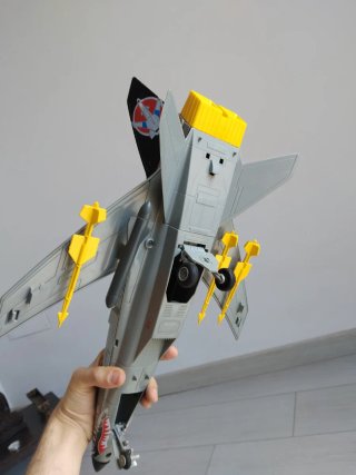 GI Joe Conquest X30 con piloto + cobra Wolf