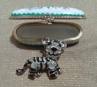 Spilla Tigrotto Stile Vintage Chic