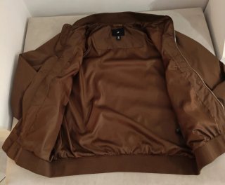 Bomber H&M Marrone Taglia M – Unisex/Oversize