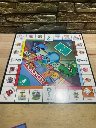 Monopoly Junior 2 en 1 Hasbro 2-6J