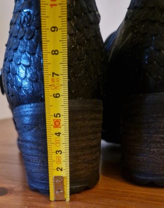 Scarpe Khriò Nere con Fibbia