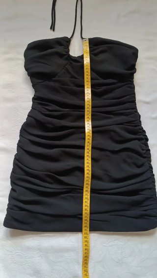Vestido corto negro fiesta