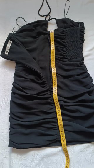 Vestido corto negro fiesta