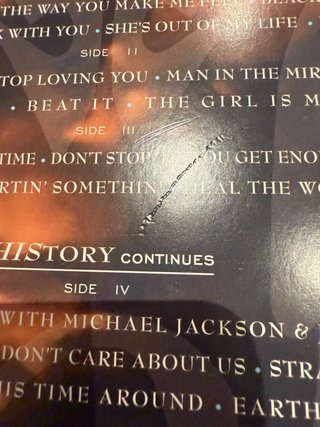 Vinilo Michael Jackson History 3 LP