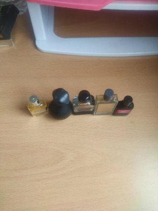 Set Miniaturas Perfume Armani, Givenchy, Paco Raba