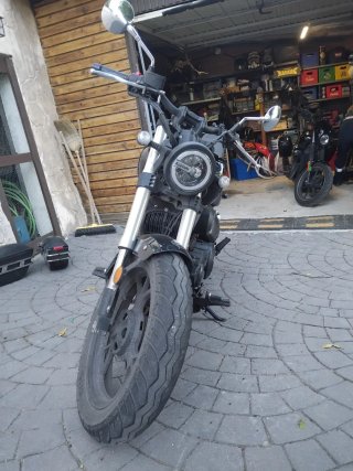 Keeway RKV 125 CC Custom Negra