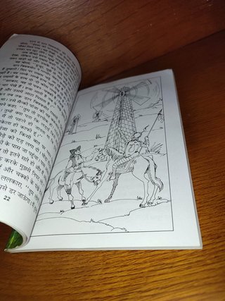 Extraño DON QUIJOTE en HINDI. CERVANTES. INDIA