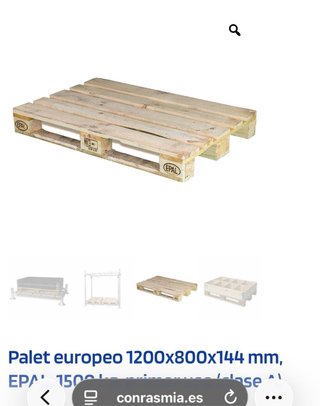 Palets europeos reciclados