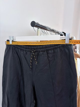 Pantalón polipiel BOCETTO negro