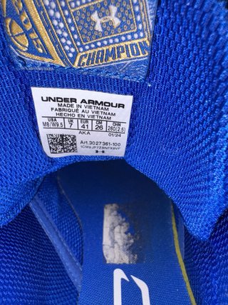 Zapatillas Under Armour Curry 2 Talla 41