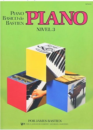 Libro Piano Bastien Nivel 3