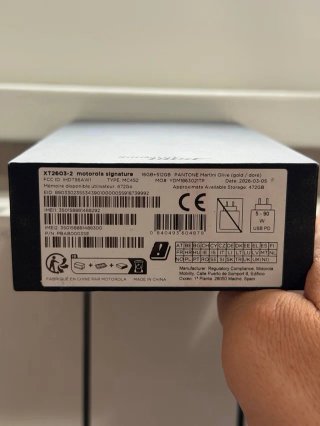 Motorola Signature 16/512GB Nuovo Global