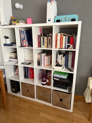 Estantería Modular Blanca Estilo Kallax