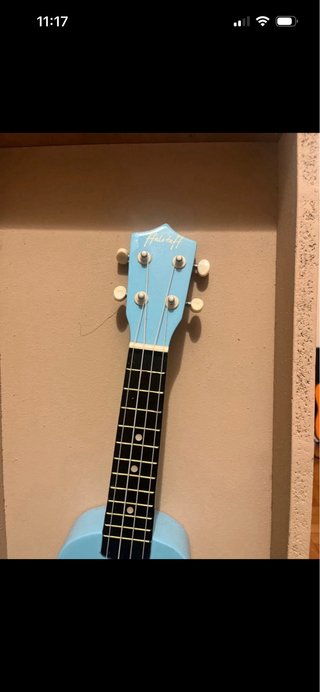 Ukulele azzurro