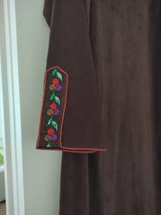 Kimono terciopelo. Sastre Fez Marruecos Talla 38