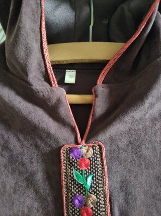 Kimono terciopelo. Sastre Fez Marruecos Talla 38