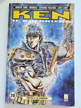 Fumetto Ken il guerriero n. 20 Manga