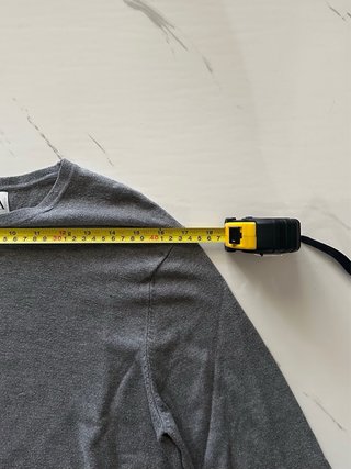 Zara Maglione Grigio S Girocollo