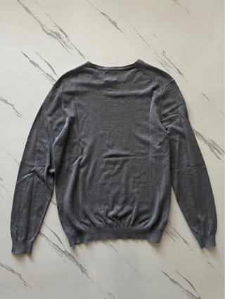 Zara Maglione Grigio S Girocollo