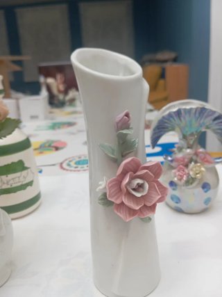 6 Jarrones Cerámica Decorativos