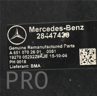 Bomba De Alta Mercedes-Benz Clase E (BM 212) Lim. (01.2009->)
