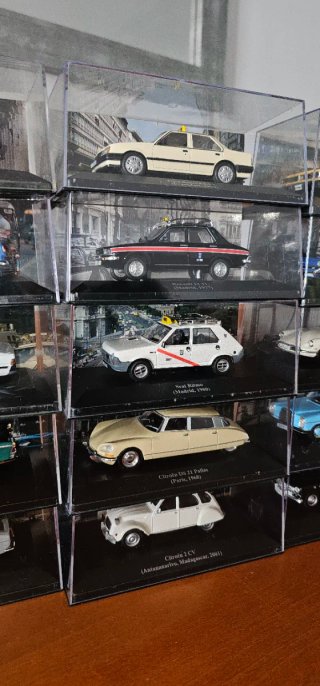 Colección Taxis del Mundo coxhes a escala 1/43