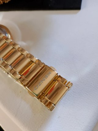Reloj Kenzo Dorado Multicolor