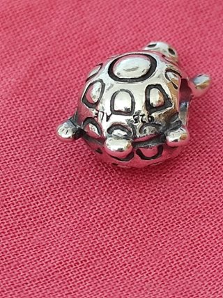 Charm Tortuga Pandora Original Plata