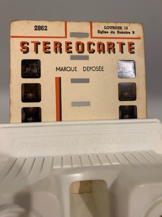 Visore Stereofilm Bruguière Junior vintage