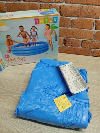 Piscina Hinchable 3 Anos Azul 168 x 38 cm Intex