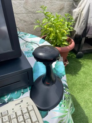 TPV TVS con cajón, escáner y teclado