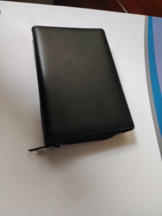 Cartera Olympus Piel Negra