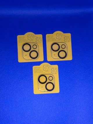 Pack 3 Protectores Cámara iPhone 14/14 Plus