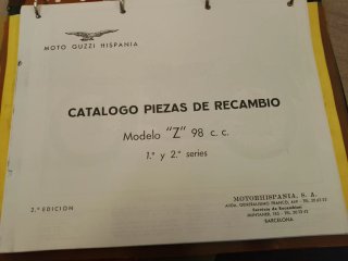Catálogo Piezas Moto Guzzi Hispania