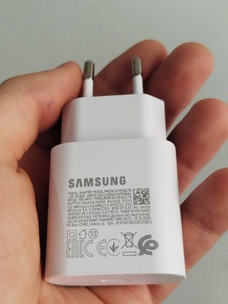 2 Cargadores Samsung ORIGINALES USB-C 25W