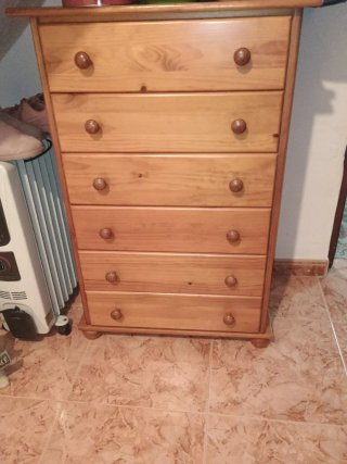 Mueble de salón y dormitorio madera