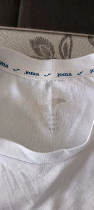 Camiseta Joma Padel Blanca