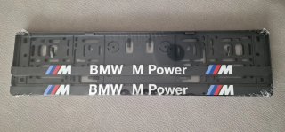 BMW Marco matrícula BMW emblema M Power porta matr