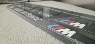 BMW Marco matrícula BMW emblema M Power porta matr