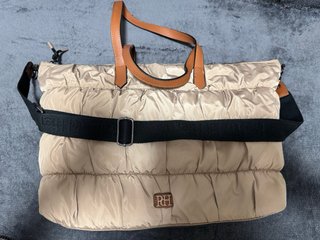 Bolso Tote Puffer Beige Pedro del Hierro