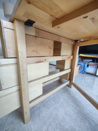 Mesa Abatible Abedul Norden