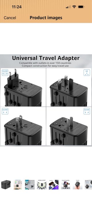 Acer - Adattatore di viaggio universale - Presa internazionale
