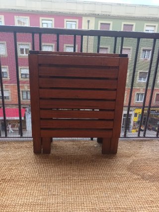 Mesa plegable exterior madera IKEA