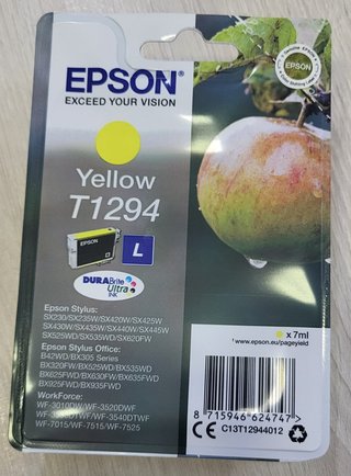 TINTAS EPSON ORIGINAL T1291, T1292, T1293, T1294