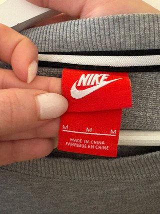 Sudadera Nike Gris