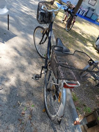 Bicicleta de paseo con cesta